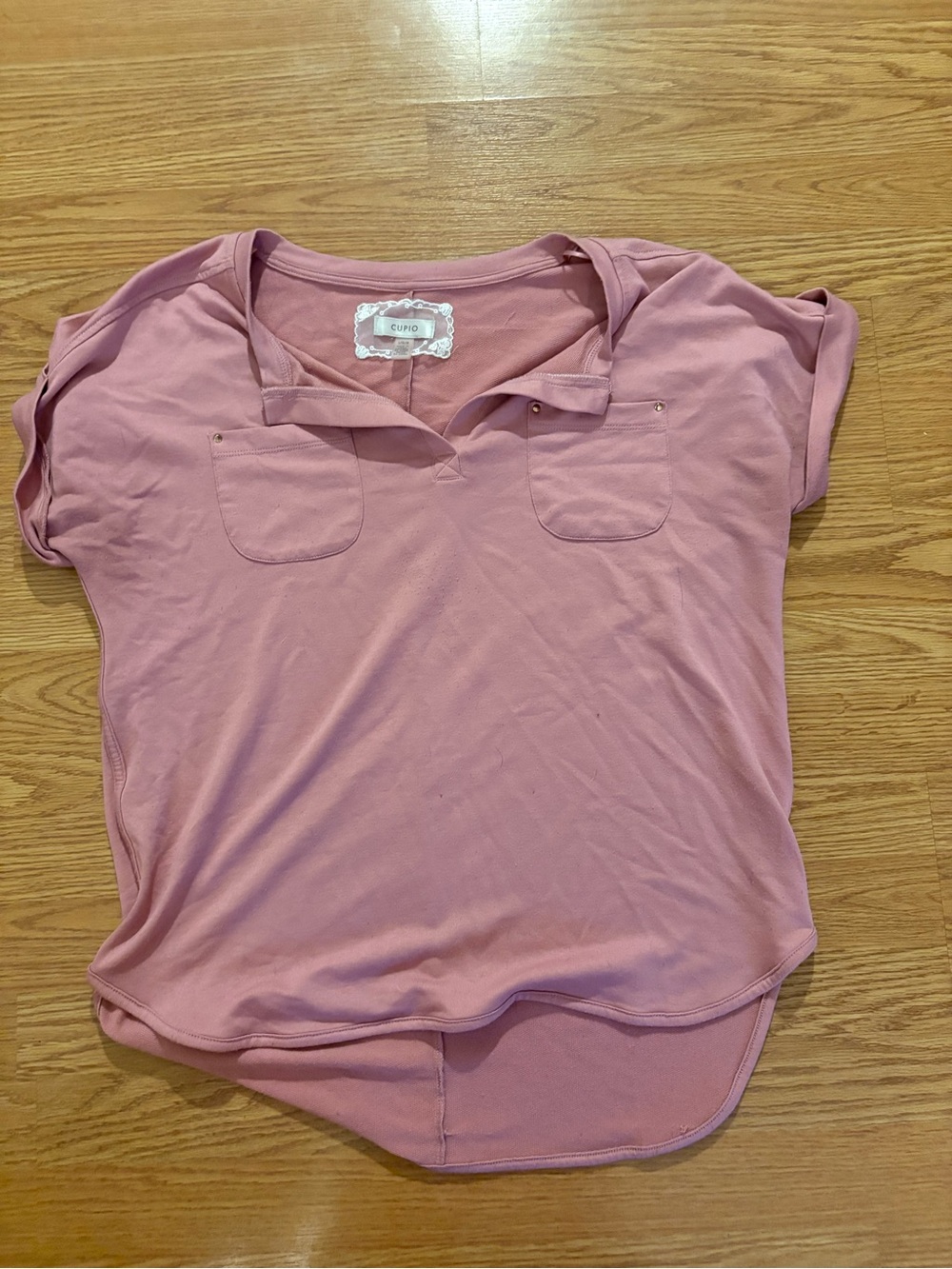 Cupio Dusty Rose Short Sleeve Tee